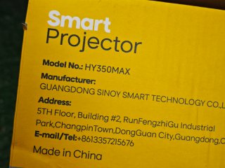 Proyector HY350MAX 4K 8K 1080P WiFi Bluetooth