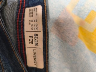 Pantalón vaquero hombre azul