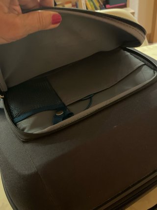 Maleta Samsonite pequeña azul oscuro