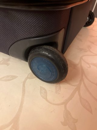 Maleta Samsonite pequeña azul oscuro