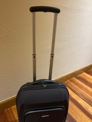 Maleta Samsonite pequeña azul oscuro