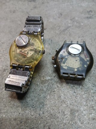 Orologi Swatch Oro e Argento