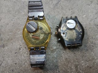 Orologi Swatch Oro e Argento