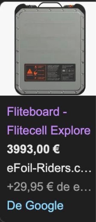 Fliteboard PRO Carbon + 2 baterías + accesorios