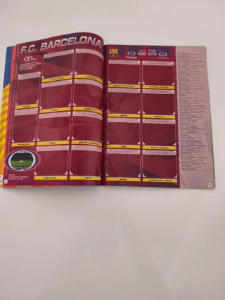Álbum Cromos Liga 2007-2008 Album vacío