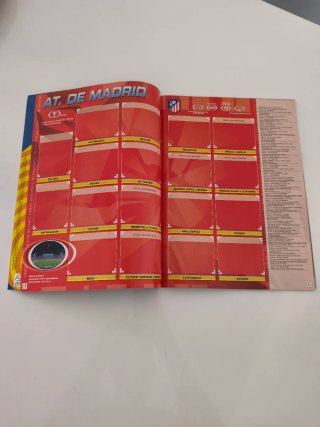 Álbum Cromos Liga 2007-2008 Album vacío