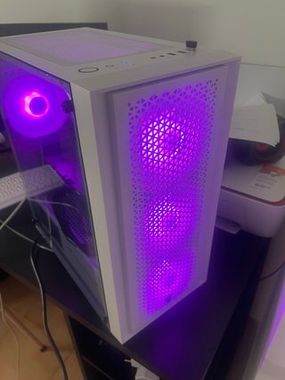 Caja PC Gaming Tempest Blanca con RGB