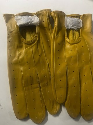 Guantes de piel para verano talla L
