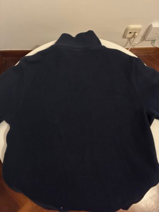Jersey Lacoste Azul Marino Media Cremallera