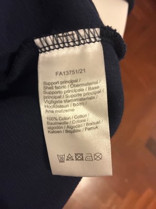Jersey Lacoste Azul Marino Media Cremallera