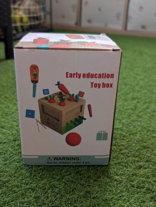 Caja Juguete Madera Educativa Infantil