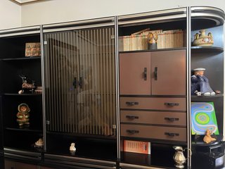 Muebles Salón Retro Madera Maciza Años 70