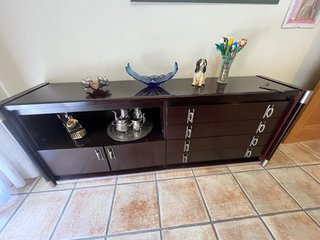 Muebles Salón Retro Madera Maciza Años 70
