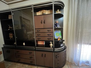 Muebles Salón Retro Madera Maciza Años 70