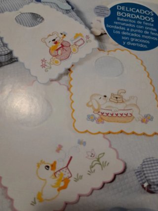 2 revistas labores de Ana BABY Punto de cruz