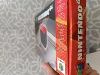 Caja y manual del Expansion Pak. Nintendo 64