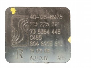 ENGANCHE CINTURON TRASERO DERECHO OPEL CORSA D Z1