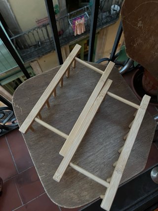 2X Ikea Ostbit madera