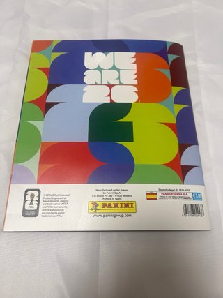 Álbum Panini 92% completado