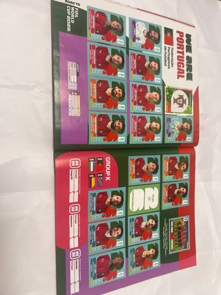Álbum Panini 92% completado