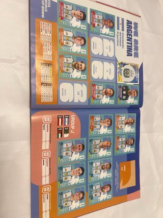 Álbum Panini 92% completado