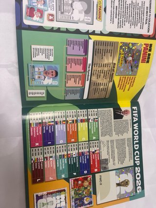 Álbum Panini 92% completado