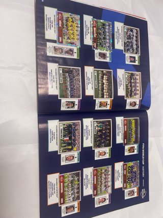 Álbum Panini 92% completado