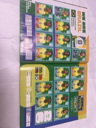 Álbum Panini 92% completado