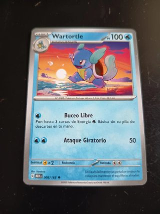 Wartortle MEW ES 008/165 Escarlata y Púrpura 151