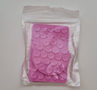 Supporto ventosa smartphone rosa