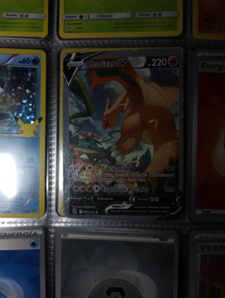 Carta Pokémon Charizard V Arte Alternativo