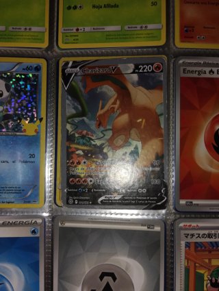 Carta Pokémon Charizard V Arte Alternativo