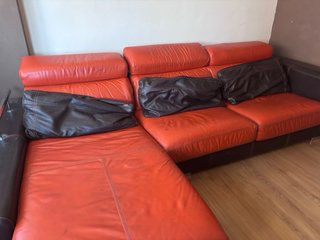 Mueble TV, mesa centro y sofá
