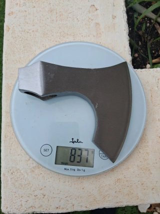 Cabeza de hacha vikinga 837grs