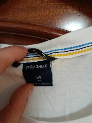 Lote 2 Camisetas Springfield Talla M