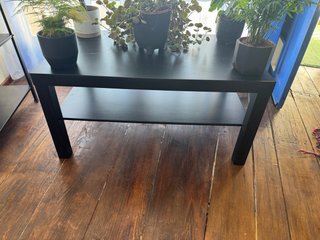 Mesa de Centro Ikea Lack Negra