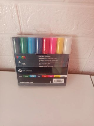 Set 8 Rotuladores Posca PC5M Nuevos