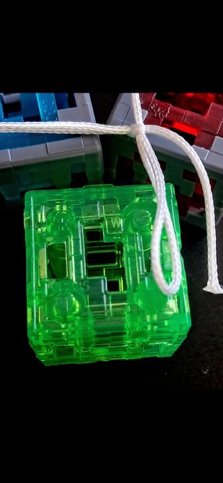Lote Cubos Minecraft Kinder Joy.