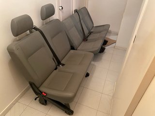 Asientos Traseros VW T5 Caravelle (2 Filas)