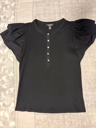 Camiseta Lauren Ralph Lauren Talla L Negra