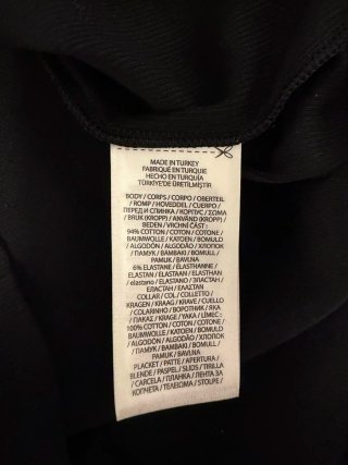 Camiseta Lauren Ralph Lauren Talla L Negra