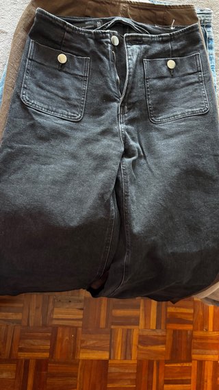 Pantalones Bershka Marron y negro Talla M/38