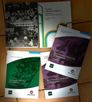 Vendo libros Educacion Infantil UNED