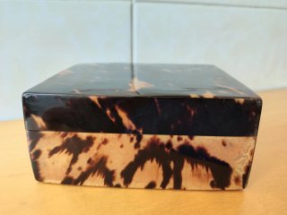 Scatola tartarugata - caja carey