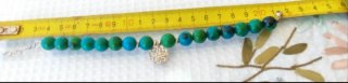 Pulsera Apatita y Plata 925