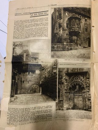 Periódico antiguo La Vanguardia Barcelona 1931