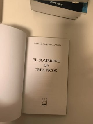 El sombrero de tres picos. Pedro Antonio de Alarcó