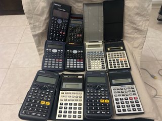 Lote calculadoras científicas Casio, Pritech, Sand