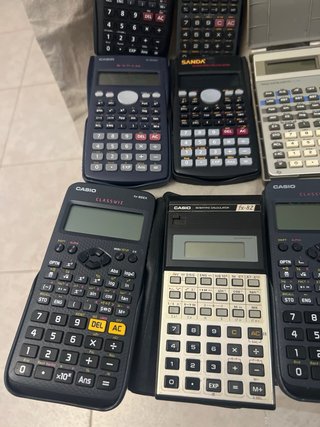 Lote calculadoras científicas Casio, Pritech, Sand