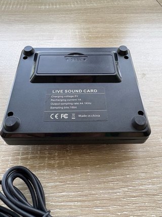 Mesa de mezclas Live Sound Card